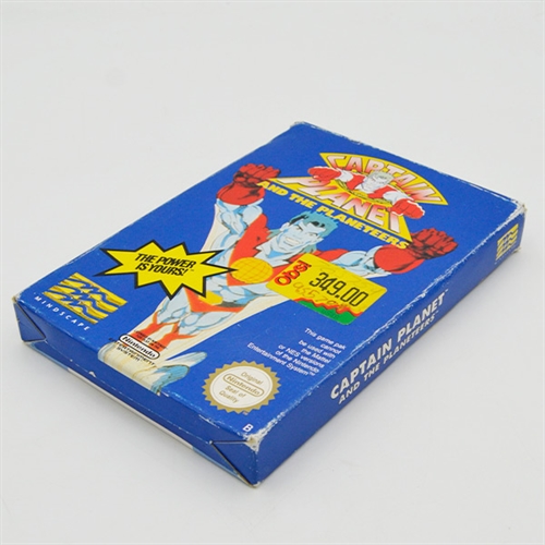 Captain Planet - NES-SCN - Spil og Boks (A Grade) (Genbrug)